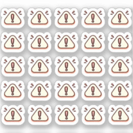 Sticker Tiny latte alert planner