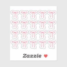 Sticker Tiny latte bows planner