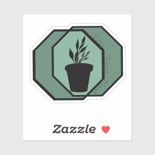 Sticker TinySagePlant (Feuille)