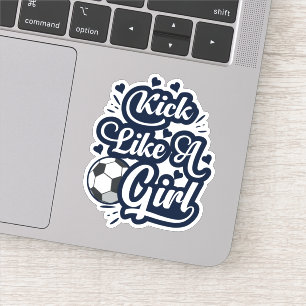 Sticker Tire Comme Une Fille