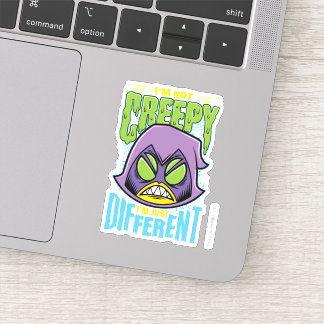 Sticker Titans Ados, partez ! | Raven "Pas Déplaisant je s