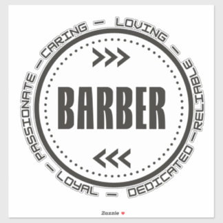 Sticker Titre de la tâche Barber Extraordinaire