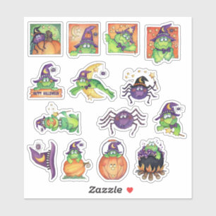 Sticker Toad et Spider