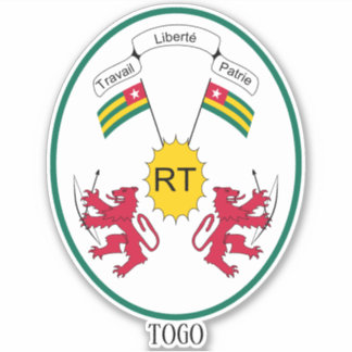 Sticker Togo Emblème national Patriotique
