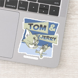 Sticker Tom and Jerry Scaredey Mouse