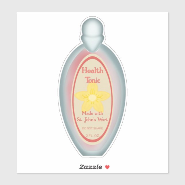 Sticker Tonic Health (Feuille)