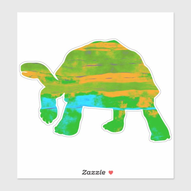 Sticker Tortoise (Feuille)