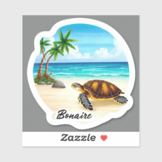 Sticker Tortue de mer bonaire