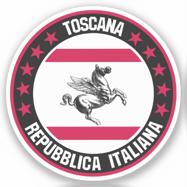 Sticker Toscane (Recto)