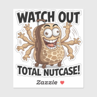Sticker Total Nutcase – La valise dessin animé aux noix de
