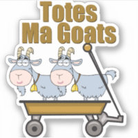 Totes Ma Chèvres Amusant Animal de ferme Pun