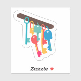 Sticker Touches de différentes couleurs