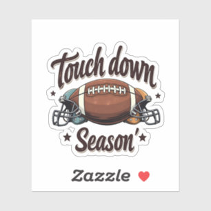 Sticker Touchez la saison dernière Imaginaire Football Rug