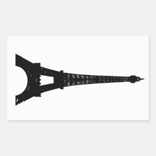Sticker Tour Eiffel noir & blanc