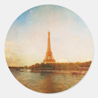Sticker Tour Eiffel vintage Paris