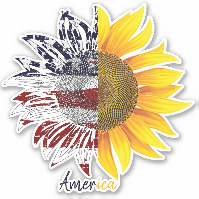 Sticker Tournée américaine (Devant)