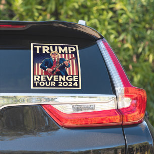 Sticker Tournée de revanche de Trump 2024 Élection politiq