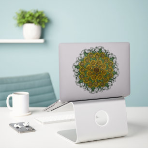 Sticker Tournesol Mandala Nature Lover Tournesols Floral