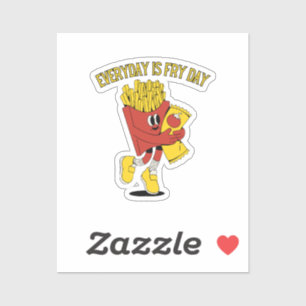 Sticker Tous les jours, c'est la fête