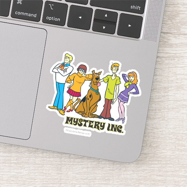 Sticker Tout le mystère de Gang Standing Inc (Détail)