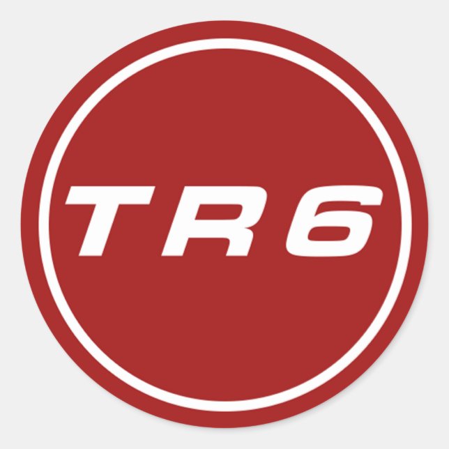 Sticker TR6 (Vorderseite)