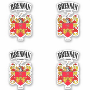 Sticker Traduction et signification irlandaises de Brennan