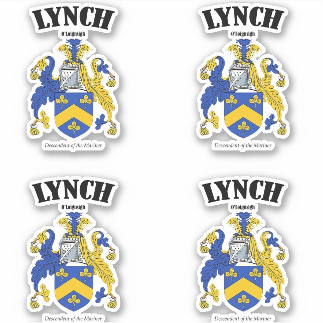 Sticker Traduction et signification irlandaises de Lynch C (Devant)