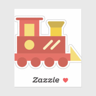 Sticker train de jouets