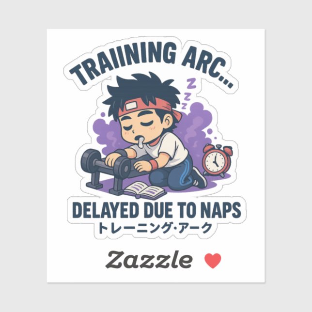 Sticker Training arc… delayed due to naps. (Feuille)