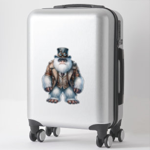 Sticker transparent Steampunk Yeti