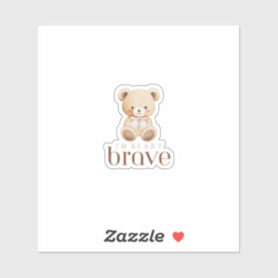 Sticker très courageux enfant cancer malade enfants mignon