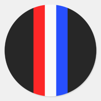 Sticker Tri-Bar Rouge Blanc Bleu