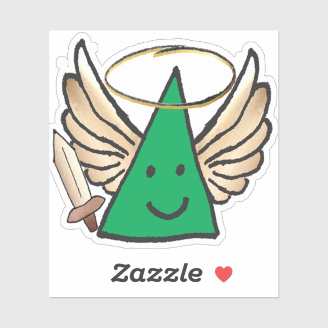 Sticker Triangle pour l'espoir ! (Feuille)