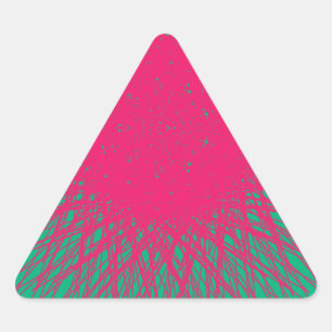 Sticker Triangulaire abstrait épais