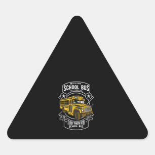 Sticker Triangulaire Bus spécial de Delivery