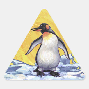 Sticker Triangulaire Cadeaux et accessoires de pingouin