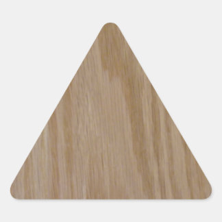 Sticker Triangulaire Chêne naturel (Photographie de)