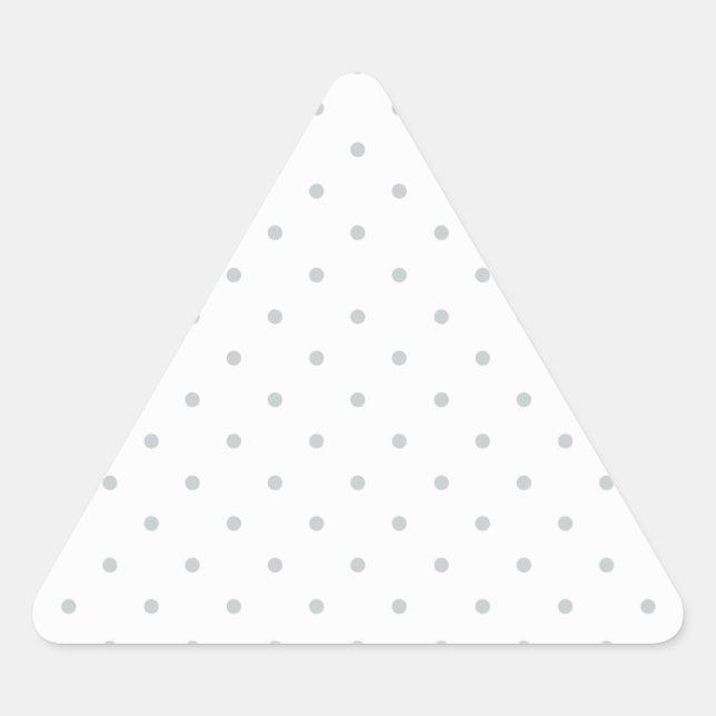Sticker Triangulaire Cliquez sur Personnaliser pour modifier Gris en co (Devant)