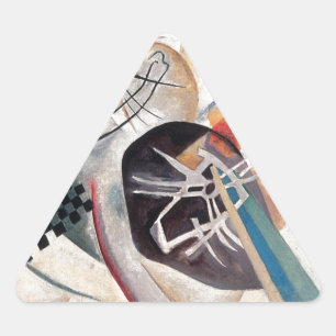 Sticker Triangulaire Composition de Kandinsky