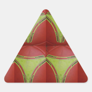 Sticker Triangulaire Courbes jaunes dorées.JPG