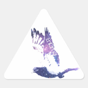 Sticker Triangulaire Courez les rues