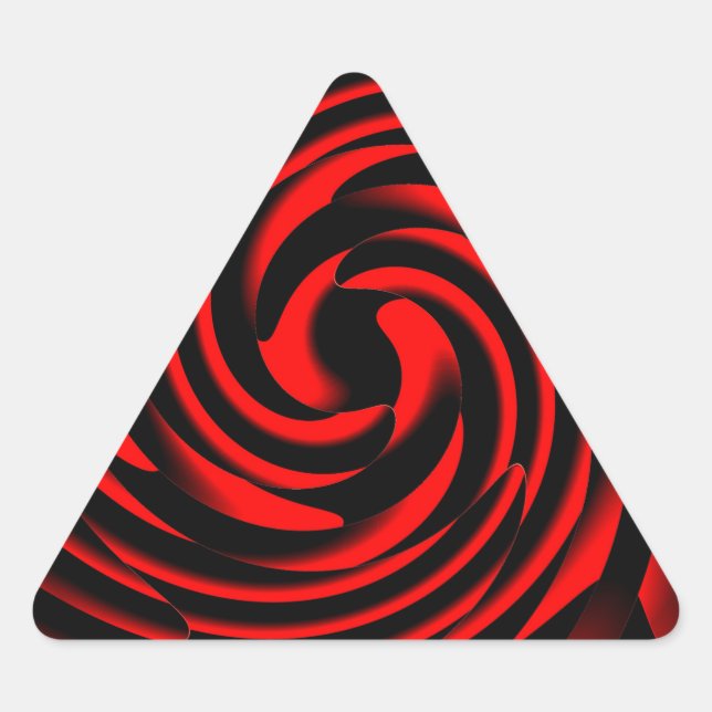 Sticker Triangulaire Dance of the element of fire (Devant)