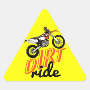 Sticker Triangulaire Dirt