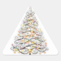 élégant arbre de noël aux lumières étincelantes