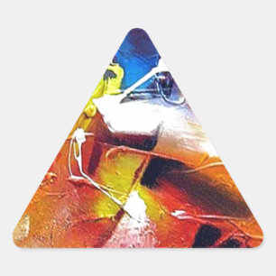 Sticker Triangulaire Expressionism