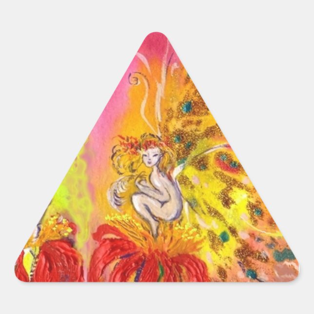 Sticker Triangulaire FAIRES DU JOUR, triangle (Devant)