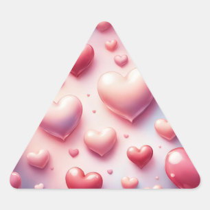 Sticker Triangulaire Frénésie cardiaque