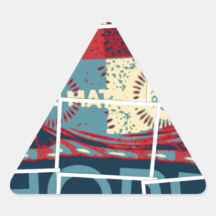 Sticker Triangulaire Hope Be The Miracle Beautively Inspirational