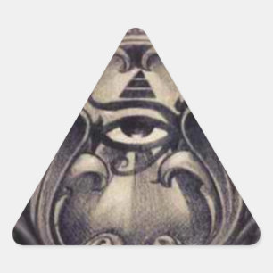 Sticker Triangulaire illuminati