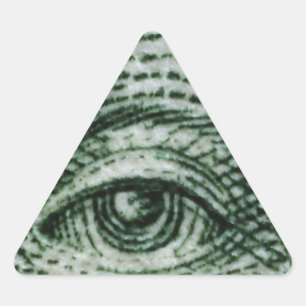 Sticker Triangulaire illuminati